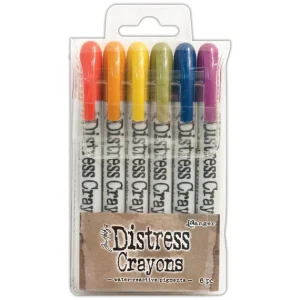 Tim Holtz Distress Crayons #2 / Crayones Reactivos al Agua