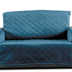 Protector Loveseat para Sofá de 2 Puestos, Color Azul