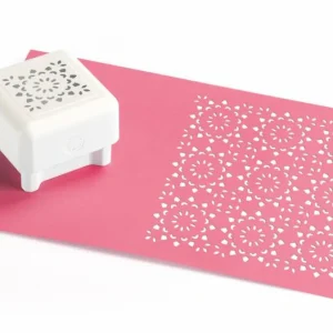 All Over the Page Stained Glass Pattern / Perforadora Diseño de Vitral