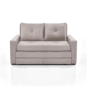Sofa Cama Torino 147x93x87 Tela Taupe