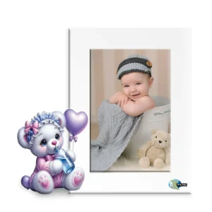 Portarretrato Kids-AN13 (19,5cm x 20,5cm) Color Blanco