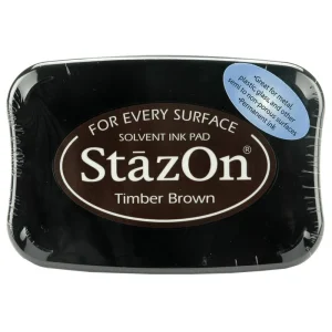 StazOn Timber Brown / Tinta Solvente Marrón Madera