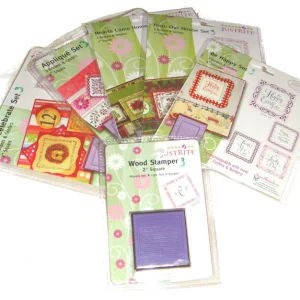 Stamping Square 37 Piece Set / Set de Sellos Intercambiables