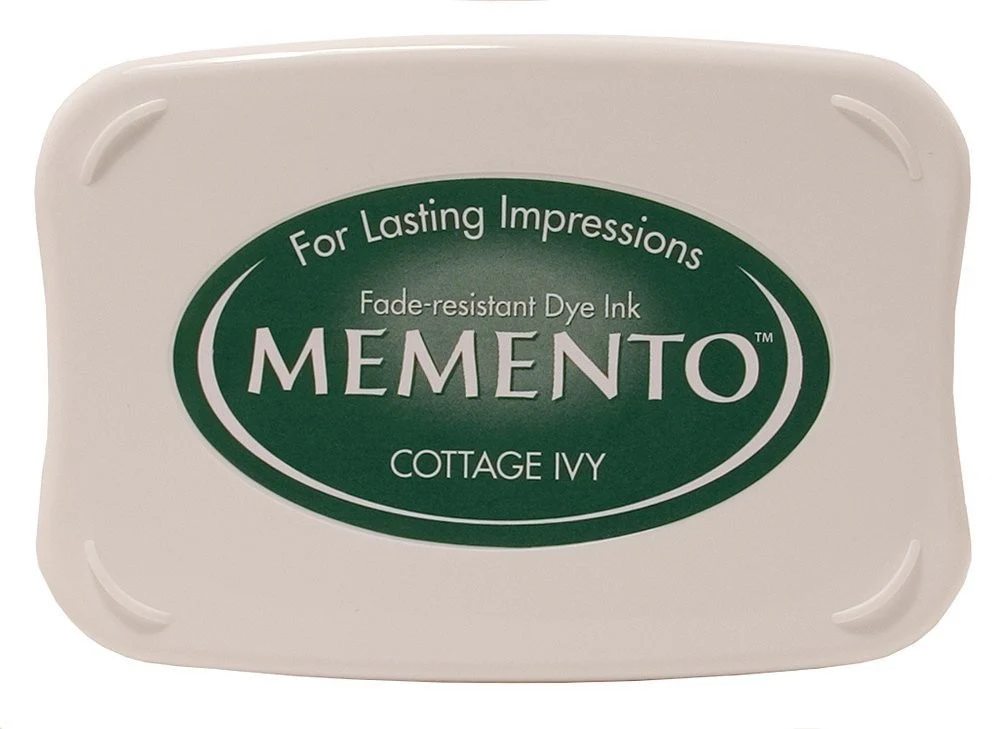 Cottage Ivy Memento / Cojín de Tinta para Sellos Verde Oscuro
