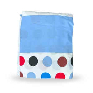 Juego de sábanas estampado círculos multicolor queen BL003-BL-QN-CMLT