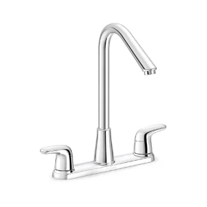 Grifería Corona Ultra Ahorradora para lavaplatos 8 pulgadas de sobreponer Aluvia palanca