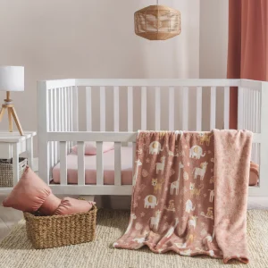 Cobertor para Bebé Nórdico Animalitos, 110x150 cm