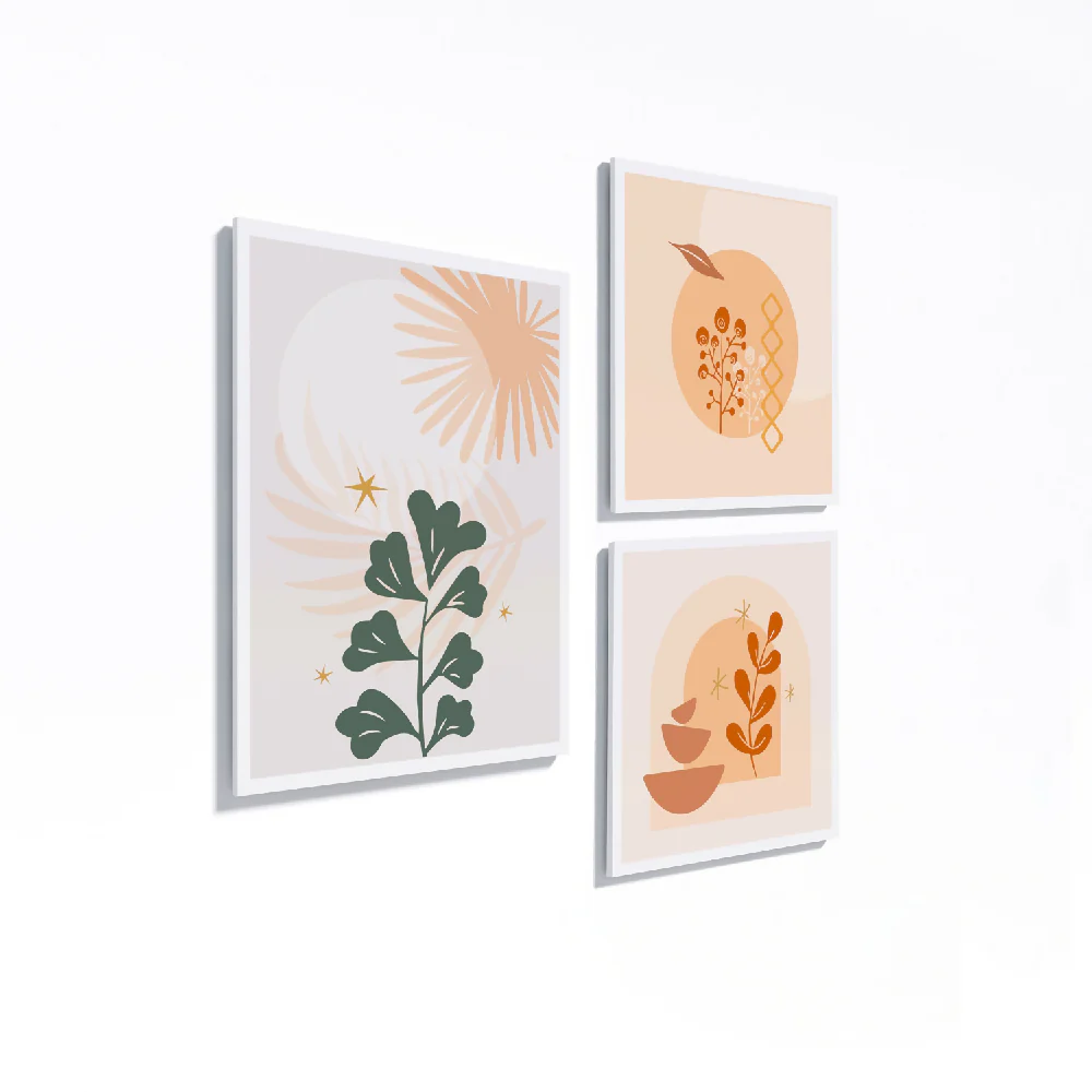 Tríptico Cute Boho 30 cm x 40 cm - Imagen 3