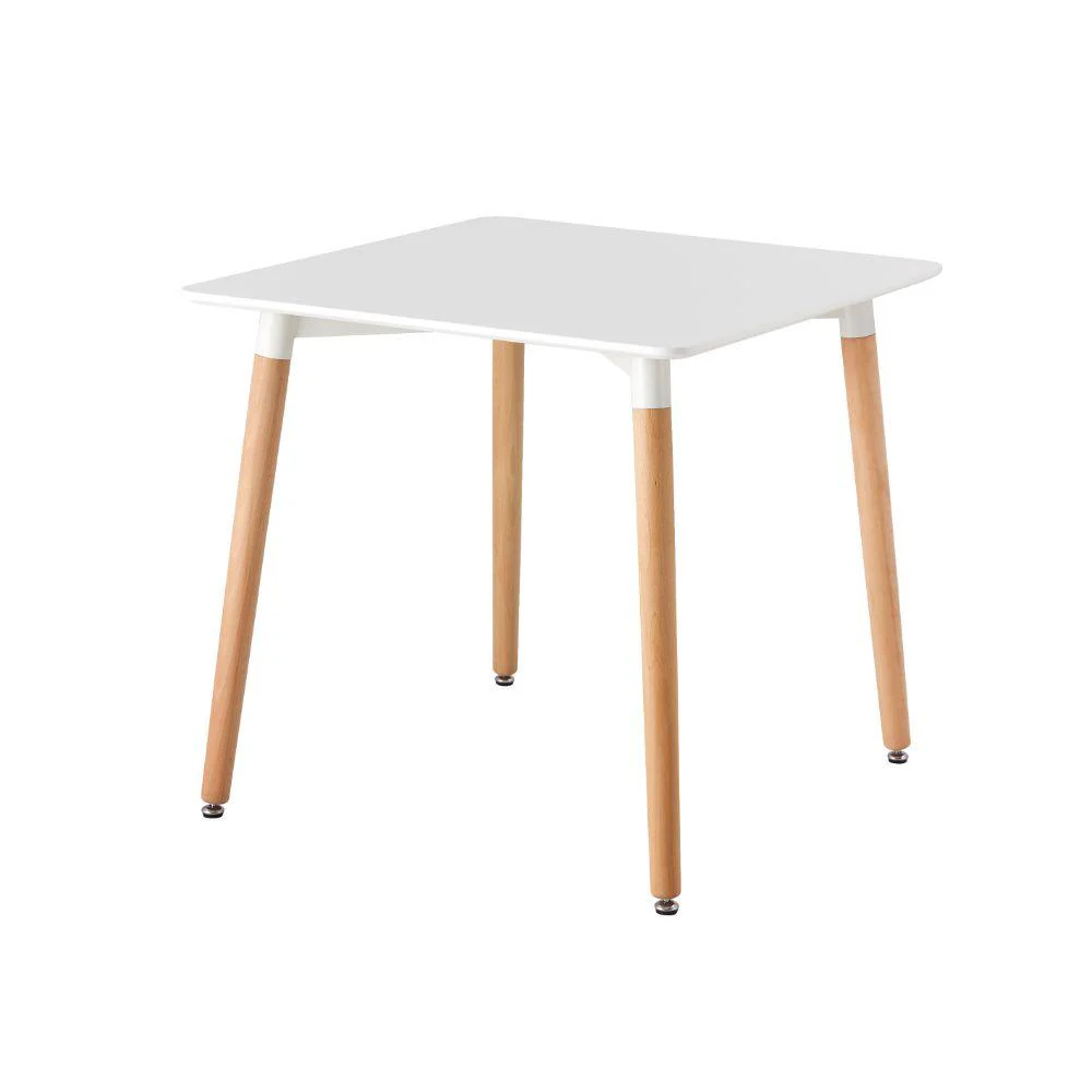 Comedor Polo, Blanco y Café Claro, Incluye 4 sillas - Imagen 2