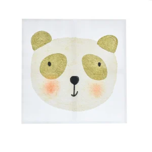 Cuadro Decorativo Oso Panda Infantil L 60X60 cm - Impresion en Tela