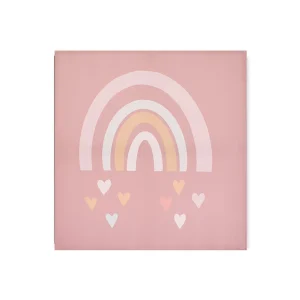 Cuadro Decorativo Arcoiris Infantil S 30X30 cm - Impresion en Tela