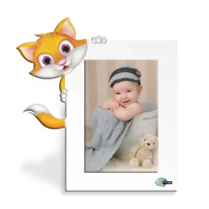 Portarretrato Kids-AN9 (22,5cm x 21cm) Color Blanco