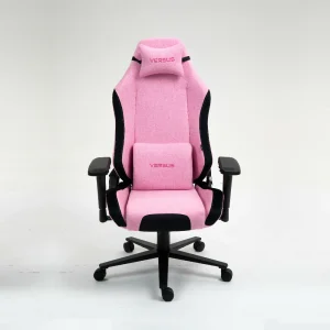 Silla Gamer Premium Versus V40 Rosado-Tela