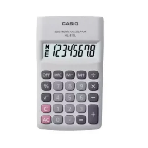 Calculadora bolsillo práctica HL-815L-WE-W-DP