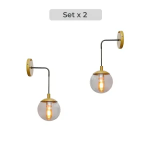 Set x2 Lámpara Decorativa Muro Catania