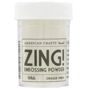 Zing White Embossing Powder / Polvos de Realce Blanco