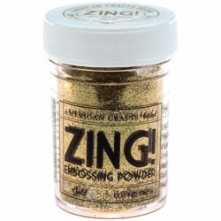 Zing Gold Embossing Powder / Polvos de Realce Dorado
